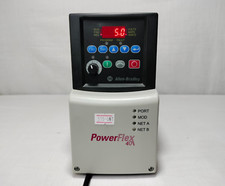 Allen Bradley PowerFlex 40 22B-A8P0N114 Ser A AC Inverter Drive w/ Module
