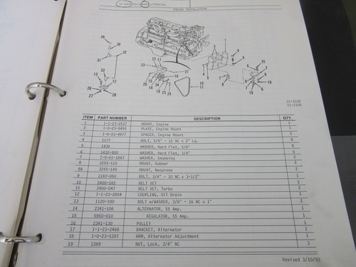 Taylor TCS200S Lift Fork Truck Parts Manual And Operators Manual - Picture 8 of 11