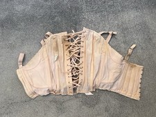 Vintage CAMP Fan-Laced Corset Girdle Sz 25 Model 135 Made In USA 20s/30s