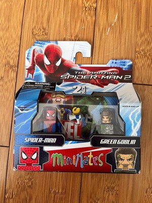 MARVEL MINIMATES SERIE THE AMAZING SPIDER-MAN 2 & GREEN GOBLIN SPIELFIGUREN-SET