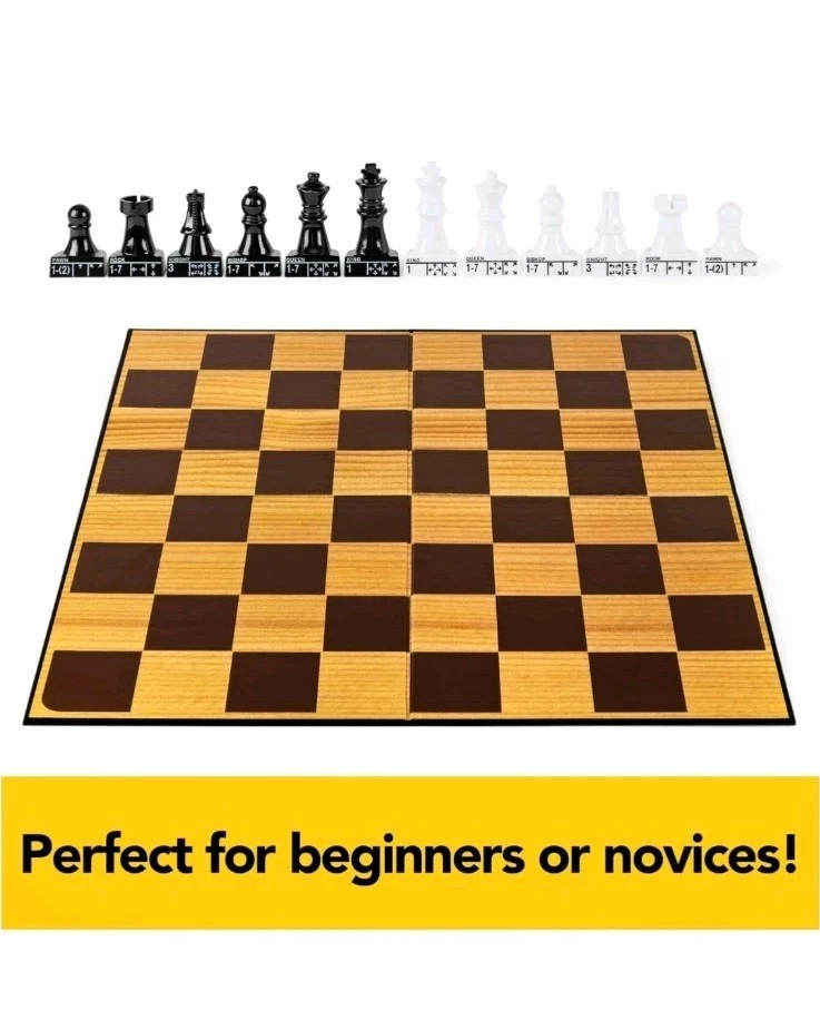 Juego de mesa de estrategia para profesor de ajedrez Cardinal Classics un juego para estudiantes principiantes Foto 4 de 4