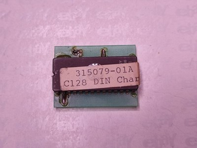 MOS 315079-01 DIN Character ROM U18 Ersatz Chip für Commodore C128.