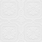 Tin Ceiling Look Octagon Paintable Wallpaper 48928