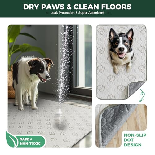 Washable Pee Pads for Dogs, Puppy Pads with Super Absorbent, Specifically - Picture 4 of 7