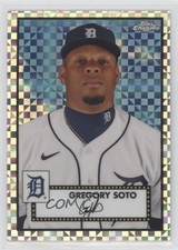2021 Topps Chrome Platinum Anniversary X-Fractor Gregory Soto #390 2f9