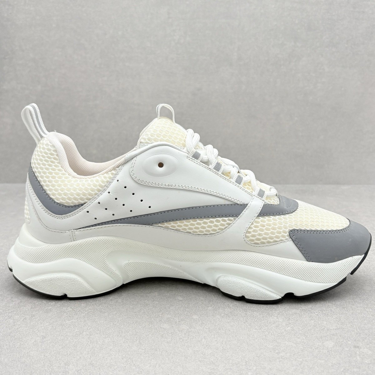 Dior ホワイト Dior B22 Sneaker ' White Reflective ' | Size 45 (12 US) | eBay