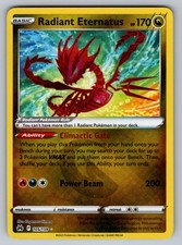 Radiant Eternatus 105/159 Crown Zenith Holo Radiant Rare Pokemon