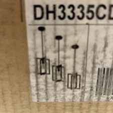 Matte Black Farmhouse Pendant Light Fixtures, Pendant Lights for Kitchen 3 Pack