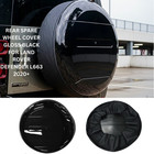REAR SPARE WHEEL COVER FOR LAND ROVER DEFENDER GLOSS BLACK L663 2020+