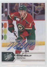 2017-18 Upper Deck AHL Auto Mike Reilly #55 Auto 7d2