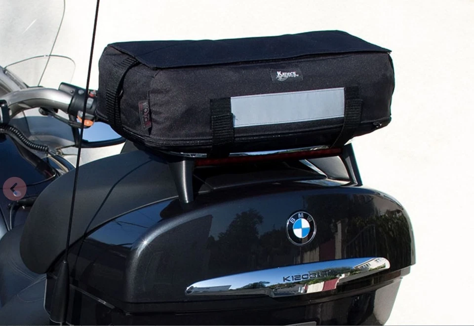 Bolsa de portaequipajes externa para BMW K1200LT y R1200CL. Hecho en Estados Unidos. Negro Foto 2 de 4