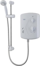 Replacement Showers Seville, Shower Electric, 10.5 KW White, Instant Hot Water, 