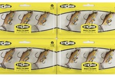 (LOT OF 4) STORM WILDEYE LIVE SHINER WLSH02 2" 3/16OZ SHINER   Free Shipping