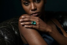 Blue Tourmaline Ring Handmade Emerald Cut Rectangle 14k Gold Filled