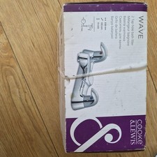 Cooke&Lewis WAVE 2 Tap Hole Bath Filler
