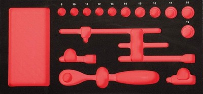 ProForm Einlage leer für 3/8'' Xi-on Stecknüsse