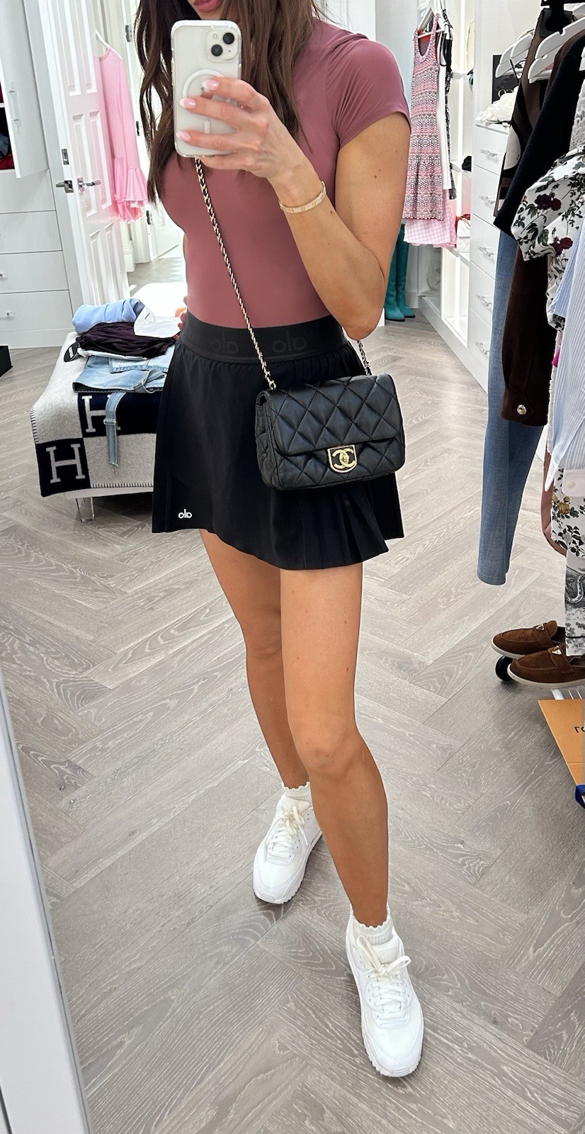 Chanel Lambskin Quilted Mini Rectangular Flap Bag… - image 1