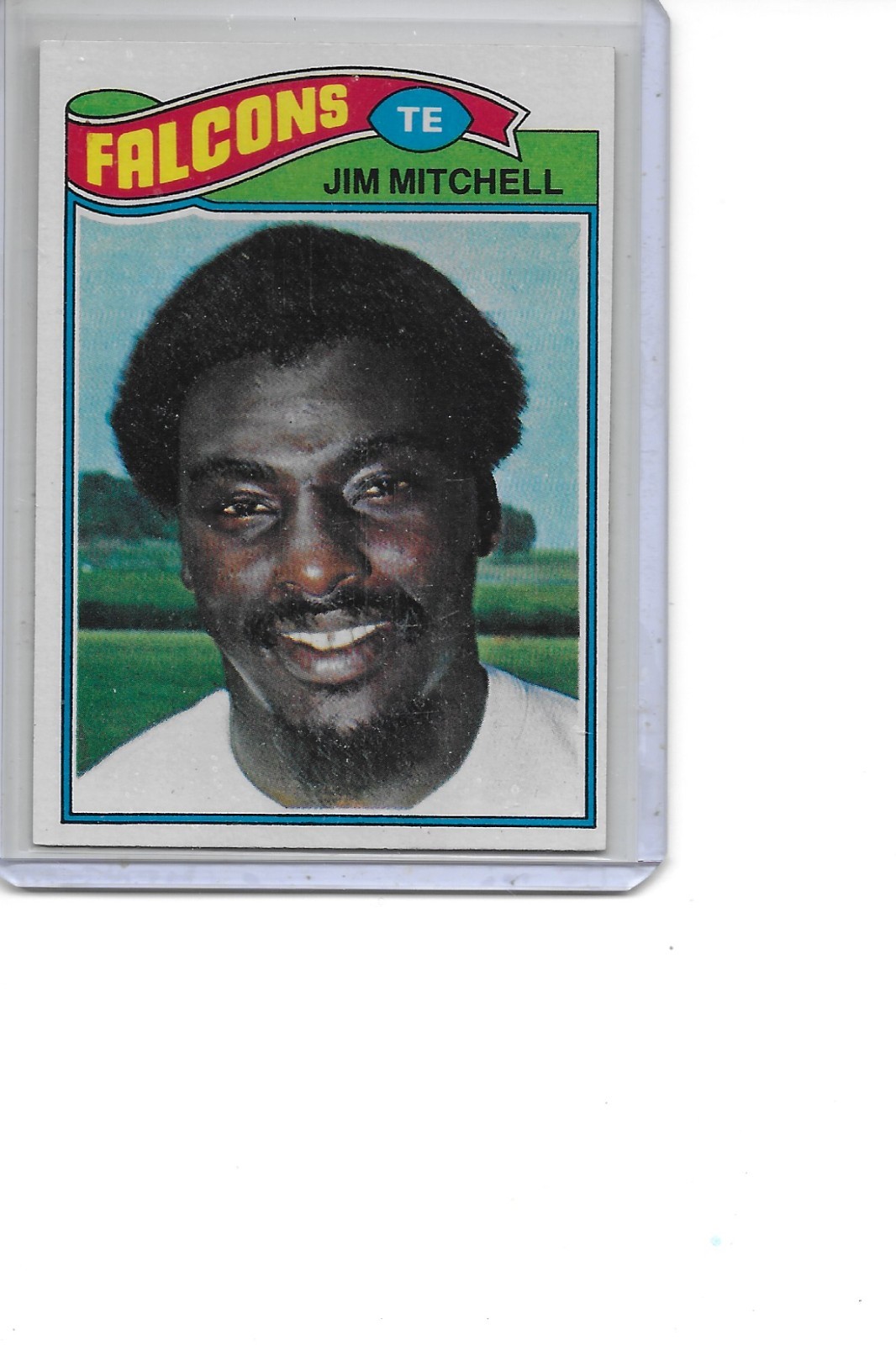 1977 Topps Jim Mitchell Atlanta Falcons Football Card #79