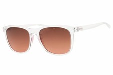 New Nike NIKE PASSAGE EV1199 913 Crystal Clear/Brown Gradient 55-18-145 Sungl...