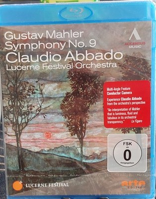 Mahler: Symphony No. 9 Abbado Lucerne Festival Orchestra Blu-ray neu
