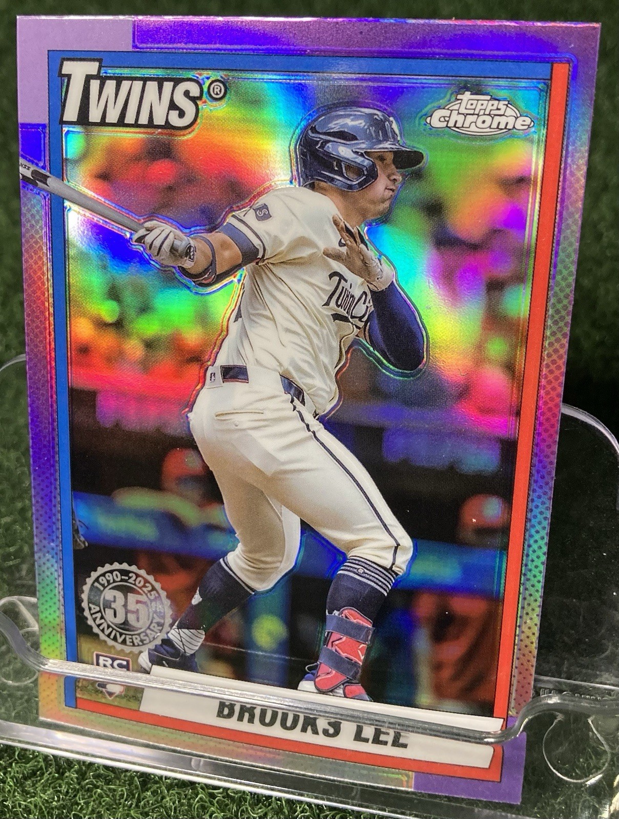Brooks Lee 1990 35th Anniversary 2025 Topps Chrome Baseball #90CB-20 (RC)