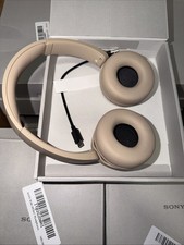 Sony WH-CH520 On-Ear Wireless Bluetooth Headphones – 50H Battery, Mic, Beige