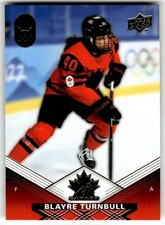 2025-26 Upper Deck Tim Hortons Blayre Turnbull Canada #96