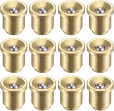 Brass Push Button Flange Grease Oil Cup 8mm Ball Oiler for Lubrication System