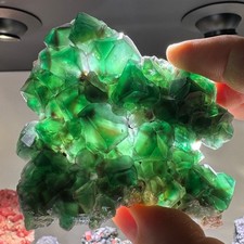 Fluorite “Alien Eye”- Ex. Uli Bahmann from Erongo, Namibia Fine Mineral Specimen