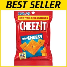 Lunch Snacks - Cheese Crackers, Extra Cheesy Flavor, 36ct