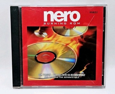 Nero Burning ROM Software CD - Ahead Software - NUR DISC - PC CD-ROM 