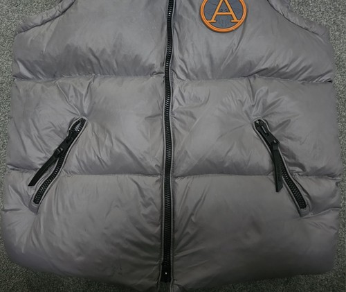 ARCTIC ARMY SHINY GILET GREY UK small RRP £365 insulated padded warm - Picture 3 of 9