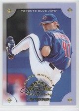 1998 Leaf Fractal Foundation Materials 1857/3050 Pat Hentgen (Plastic) #127 fm0