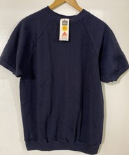 Vintage Sportswear 70s 80s Navy Blue Crewneck Sweatshirt NWT Made in USA Large