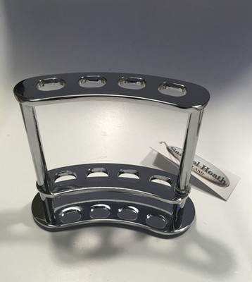 Samuel Heath Zahnbürstenhalter Toothbrush Holder Chrom England Vintage