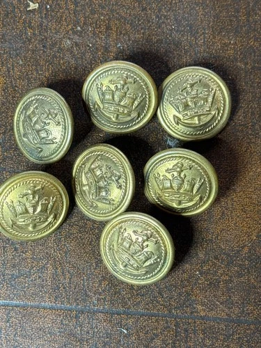 Vintage WW2 Stokes and Sons Melb Military Uniform Buttons