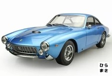 1/18 Scale Ferrari 250 Lusso Diecast Miniature Car Light Blue Metallic Highly