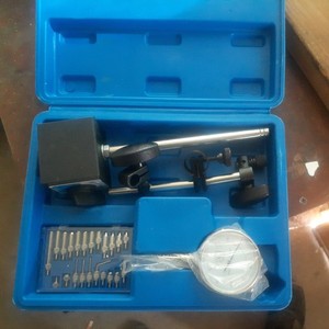 Dial Indicator with Magnetic Base 0.01"Precision Gauge Test Indicator Point Set