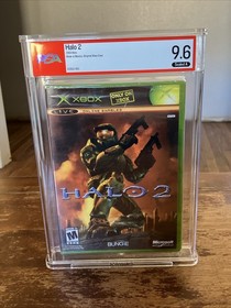 Halo 2 Microsoft Xbox 2004 NEW FACTORY SEALED Graded Wata PSA 9.6 A Grading