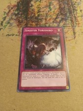 Sinister Yorishiro SR06-EN040 Lair of Darkness 1st Edition