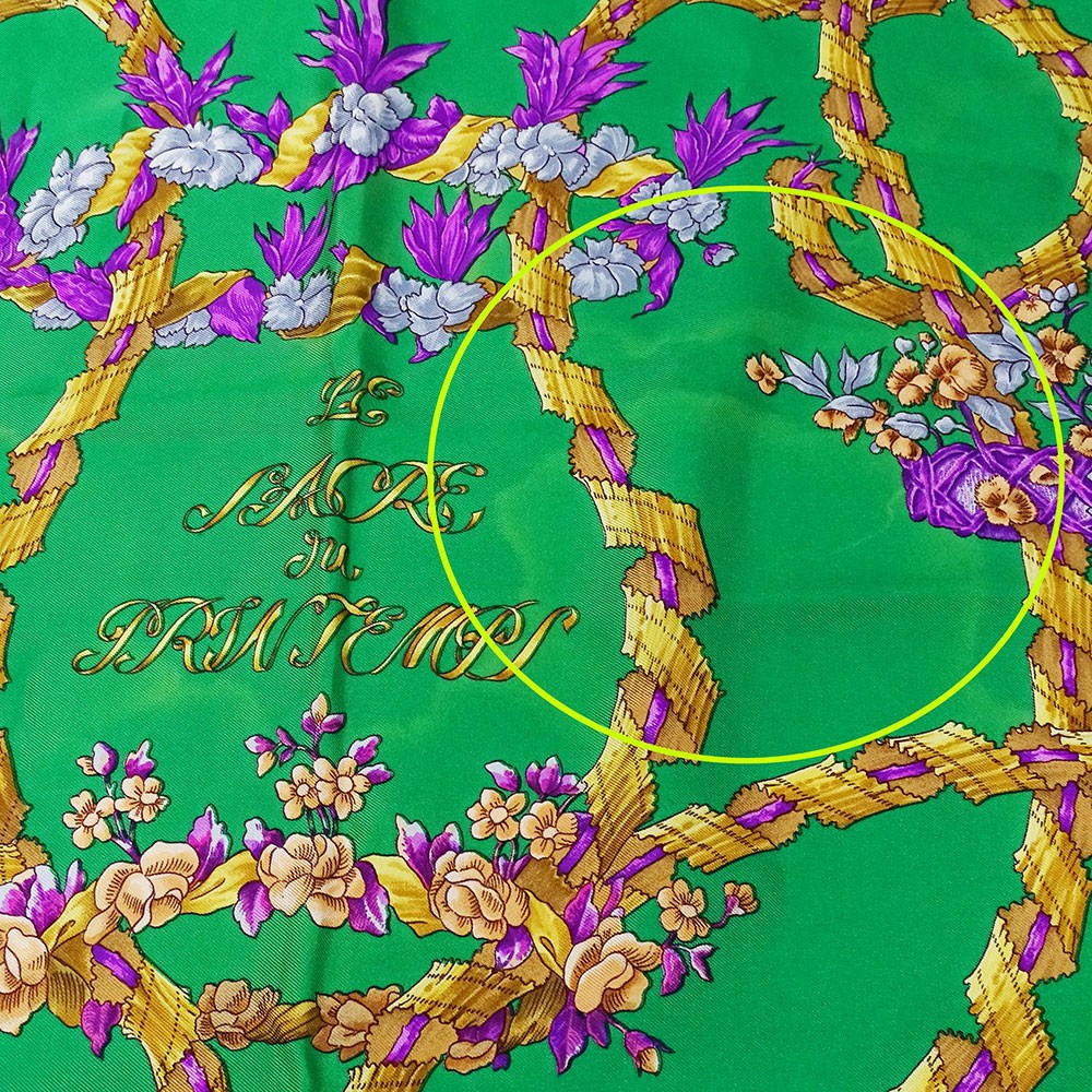 Hermes Scarf Carre90 LE SACRE du PRINTEMPS Spring Festival Silk Large Stylish r0 thumbnail 10