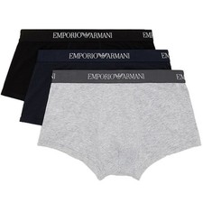 Emporio Armani 111610 3 Pack Boxer Trunks