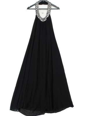 Diane von Furstenberg Maxikleid in Schwarz