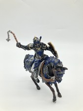 RARE Eldrador Schleich Dragon Knight With Shield on Armored Horse