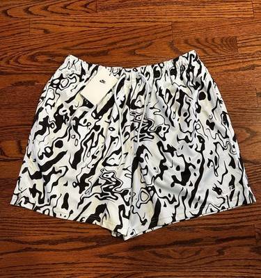 Nike Sportswear Club Mesh Shorts Mens Medium Glacier Blue Black