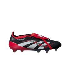 Adidas Predator Elite Foldover Tongue Firm Ground BWR Cleats Core Black Cloud Wh