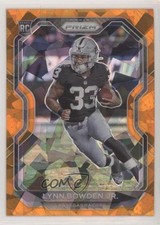 2020 Panini Prizm Rookie Orange Ice Prizm Lynn Bowden Jr #374 0a2j
