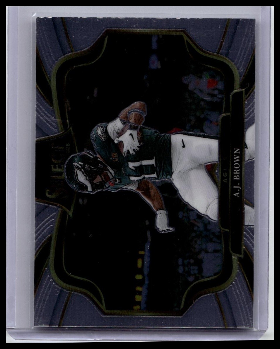 2025 Panini Select #492 A.J. Brown Field Level