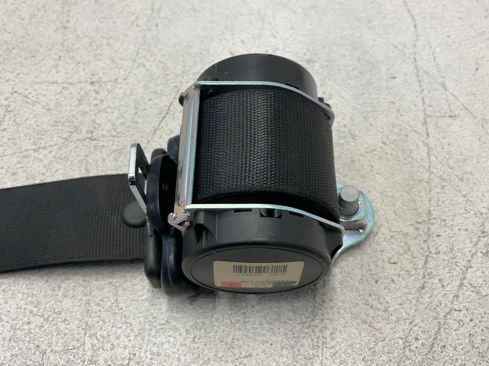 09 10 11 Porsche 911 997 Rear Left Driver Seatbelt Belt Retractor Black 1619 OEM - Image 3 of 4