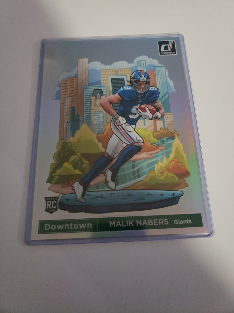 2024 Panini Donruss - Downtown! Malik Nabers #18 Oversized (RC)